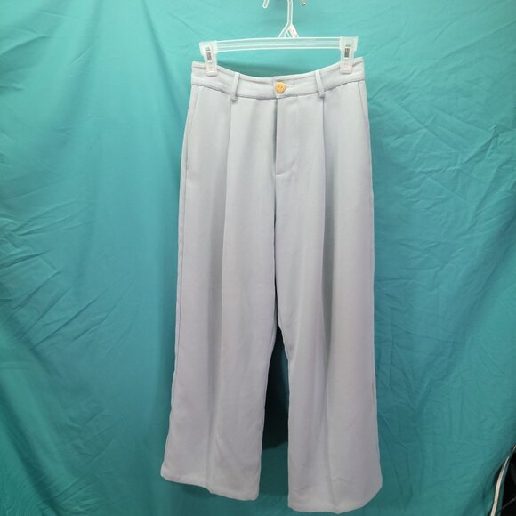 Need Womens Light Blue Wide-Leg Pants Size 2 - Picture 1 of 11